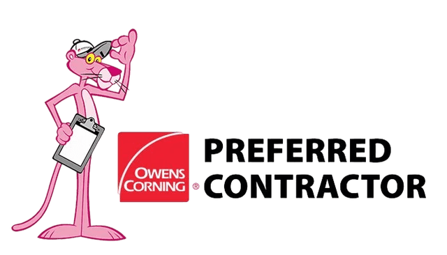 Owens Corning Preferred Contractor badge