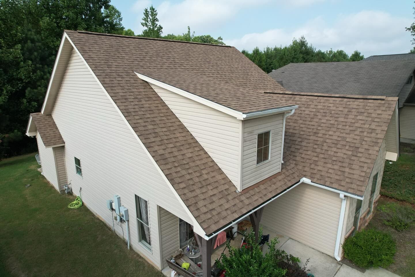 Residential roofing project in Birmingham, Alabama.