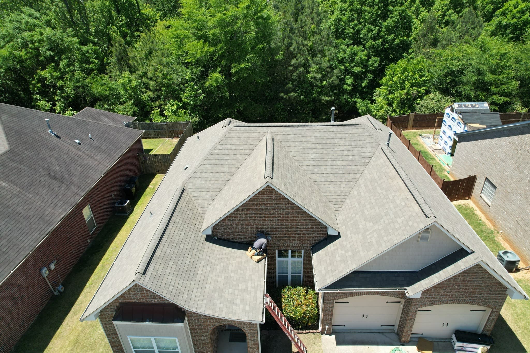 Roof Repairs project visual for Huntsville.